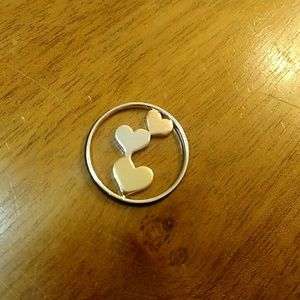 Origami Owl Heart Plate